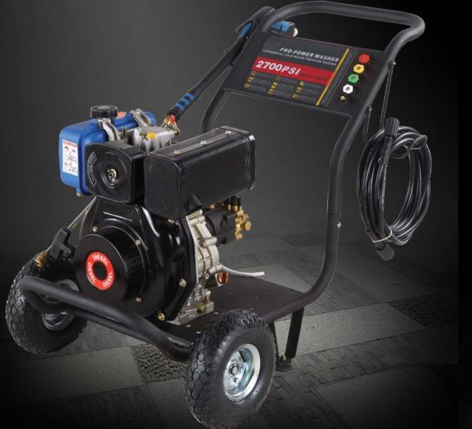Diesel Powered 2700 PSI High Pressure Washer
