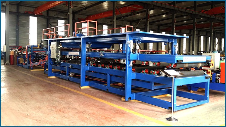 Automated panel production line machinery