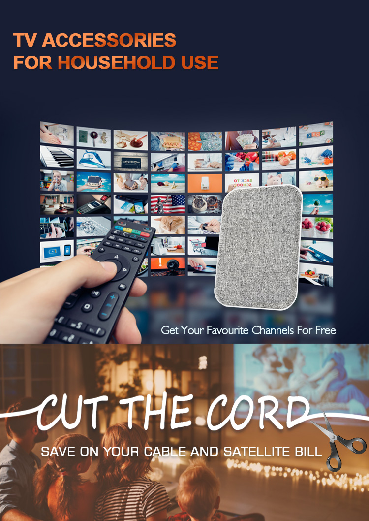 Lifestyle image showing the antenna in a home environment