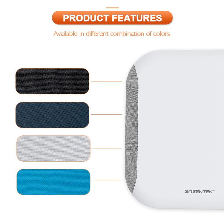 Indoor antenna with fabric finish