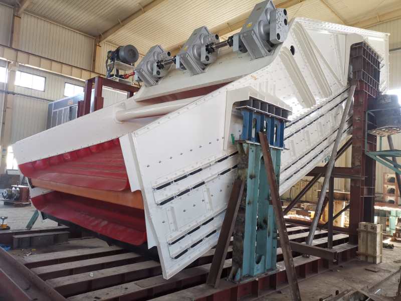 Double-Decker Banana Flip-Flop Vibrating Screen