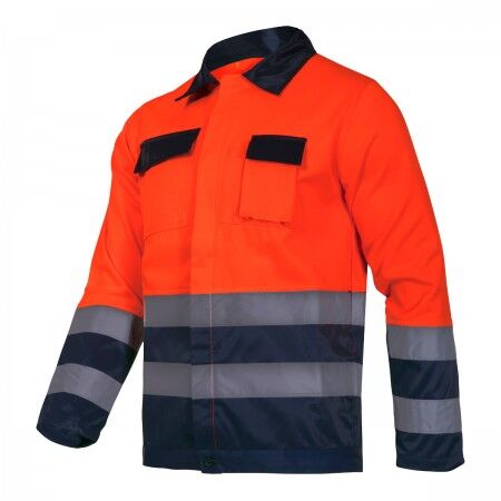 Europe Polycotton HiVI Jacket with Reflector - Image 2