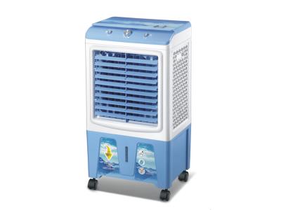 Evaporative Air Cooler with Ice Crystal Boxes