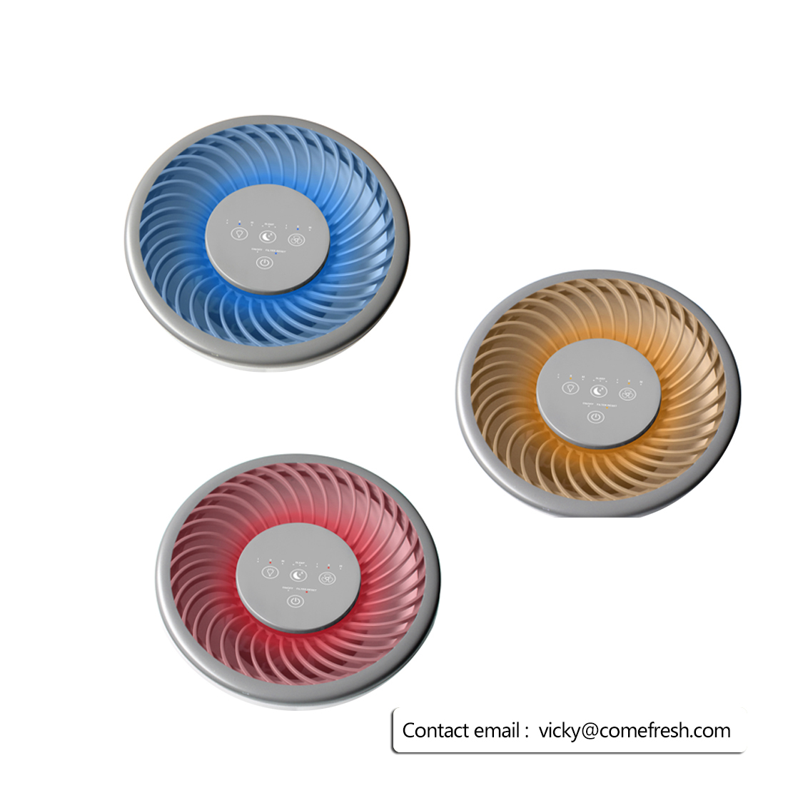 LED humidity indicator lights