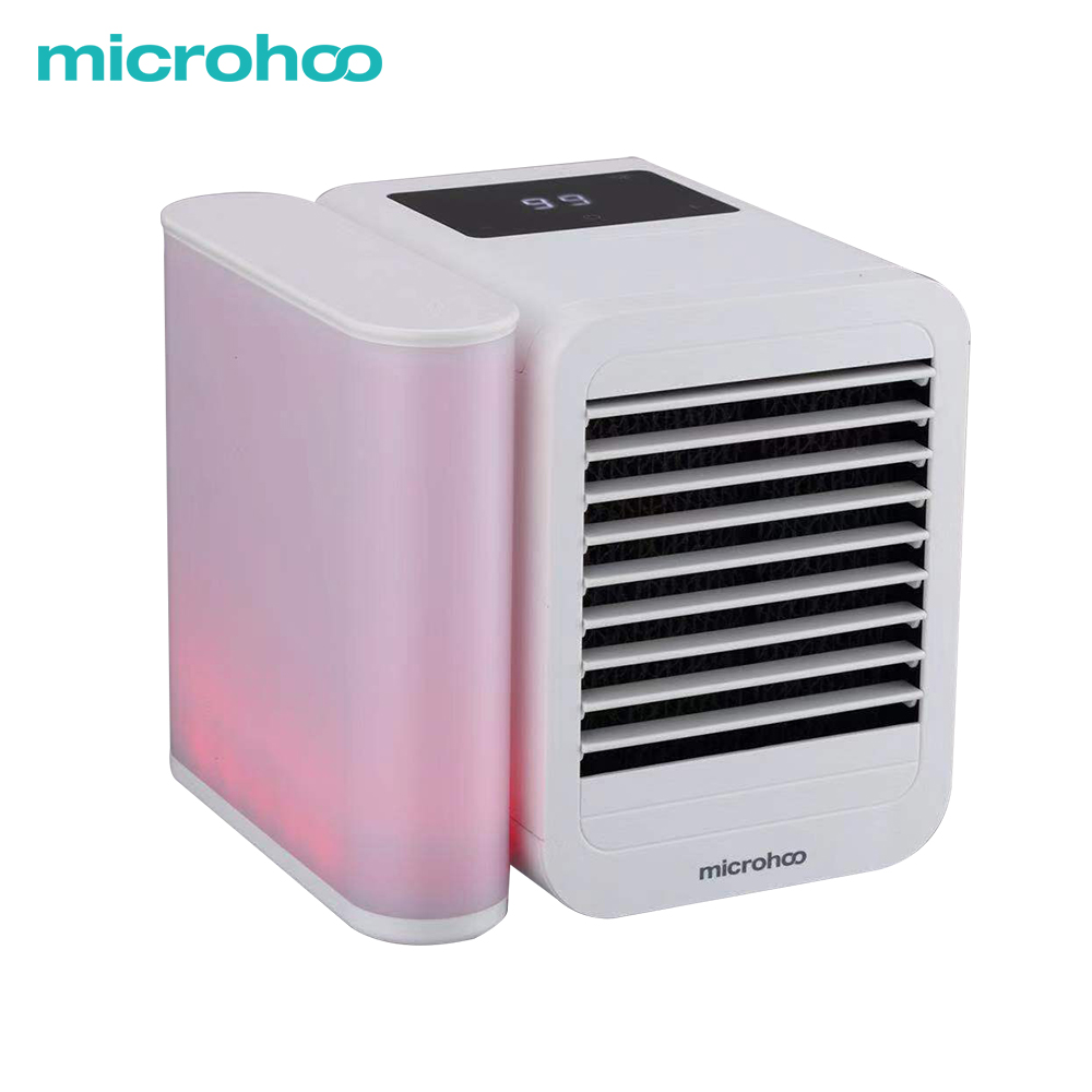 Evaporative Personal Space Air Cooler With LED Lights for Home Offices Kitchen - Image 2