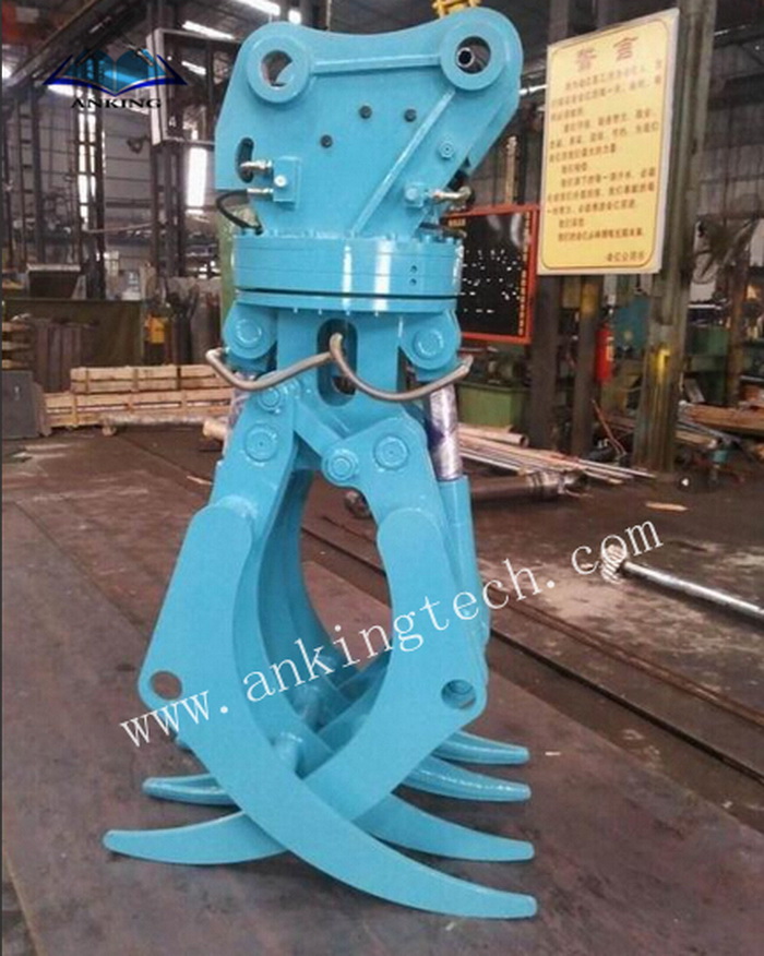 Excavator Hydraulic Material Handling Grab
