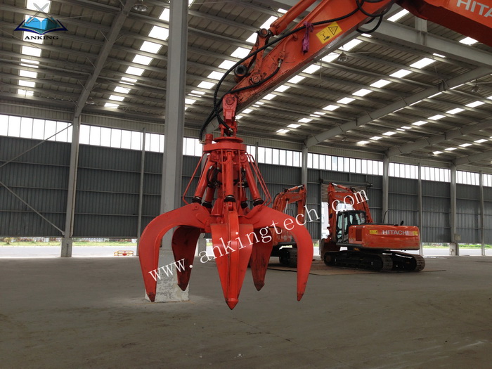 Excavator Hydraulic Scrap Grab