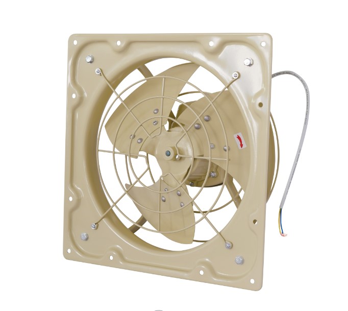 Square Exhaust Fan with Protective Grill