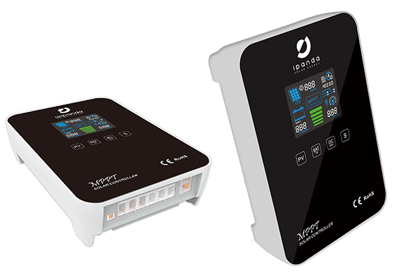 Graphic representation of the MPPT solar charge controller