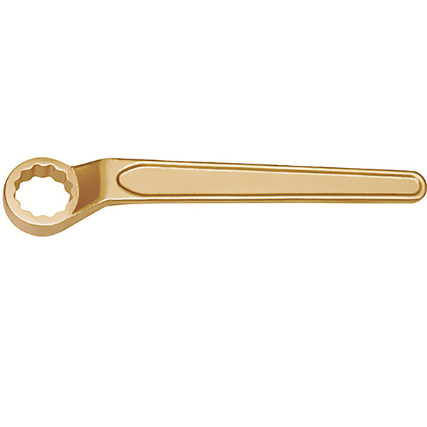 Explosion-proof high neck single head box offset wrench
