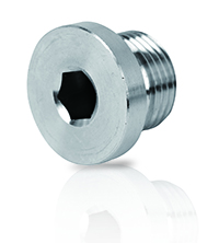 Precision-engineered hexagon blind plug for industrial use