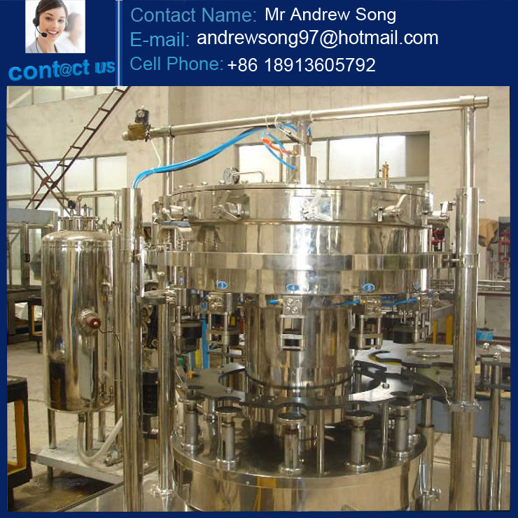 Carbonated Drink Filling Machine for PET Bottles