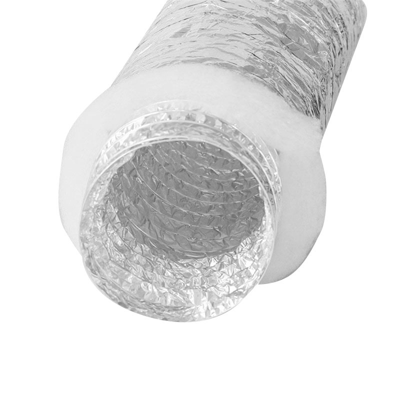 Exported to Australia White PE polyester insulated acoustic flexible air ducts for AC vent - Image 3