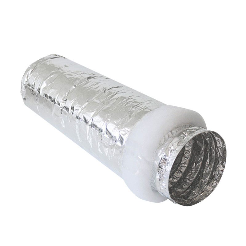 Exported to Australia White PE polyester insulated acoustic flexible air ducts for AC vent - Image 2