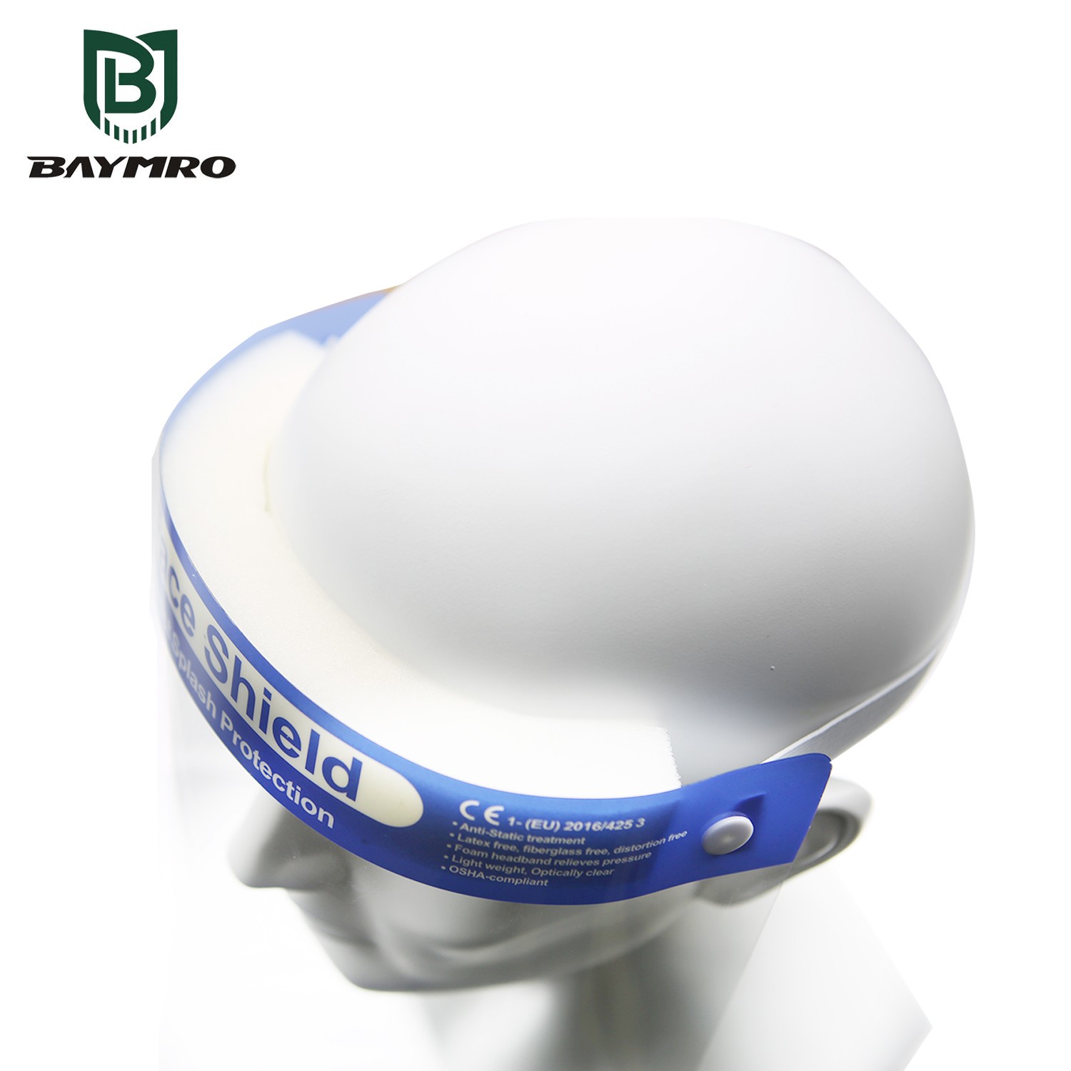 CE EN166 Anti-Static Disposable Face Shield