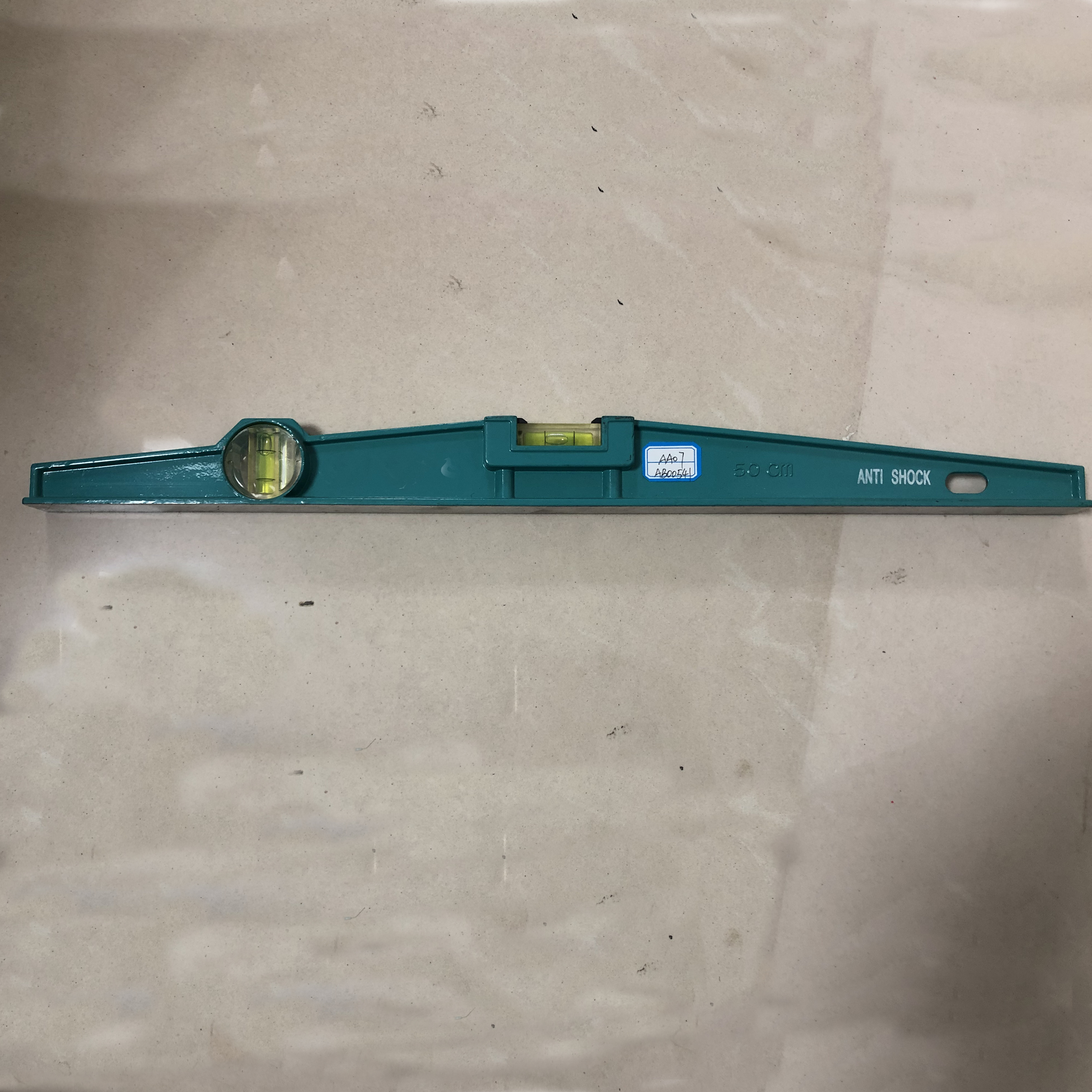 Anti-Shock Spirit Level with Three Vials