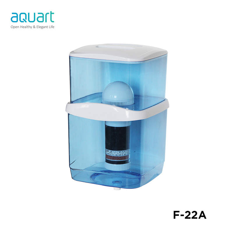 Gravity-Fed Water Purifier with Multi-Stage Filtration