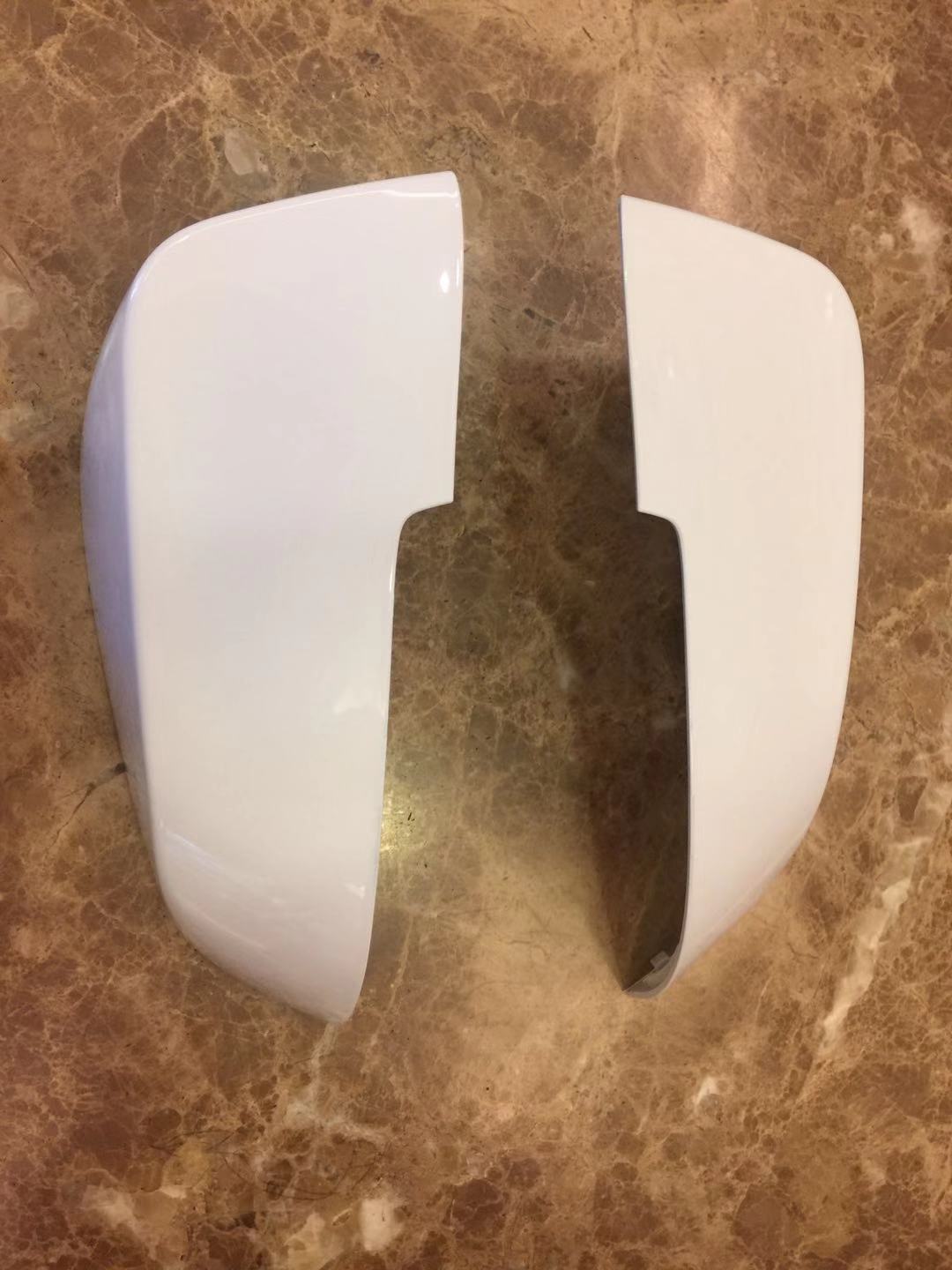 White Gloss Replacement Mirror Covers for F10