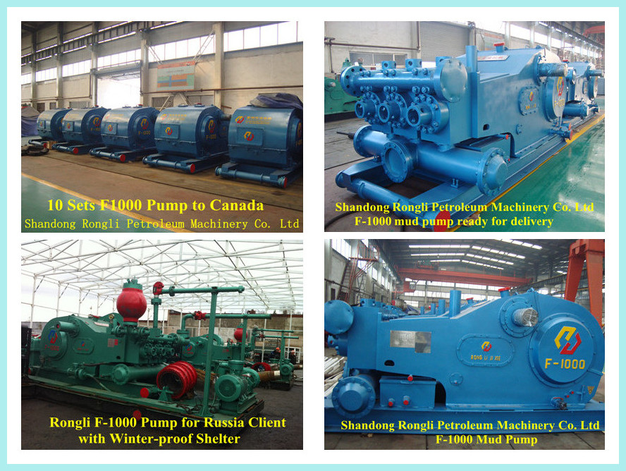 F1000 Mud Pump for Drilling Operations