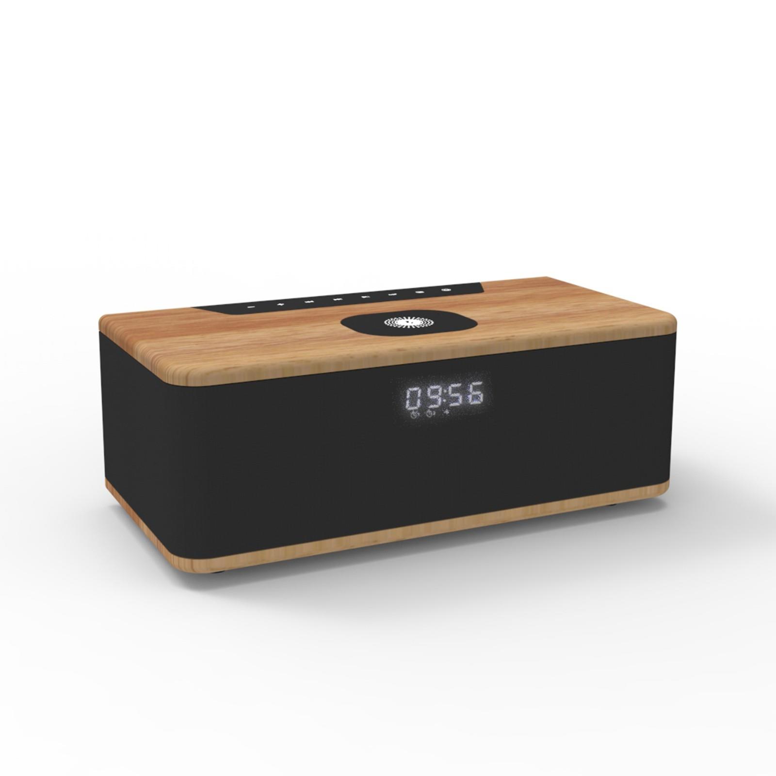 F5-40 Smart home mobile phone wireless charging desktop Bluetooth audio, alarm clock audio - Image 3