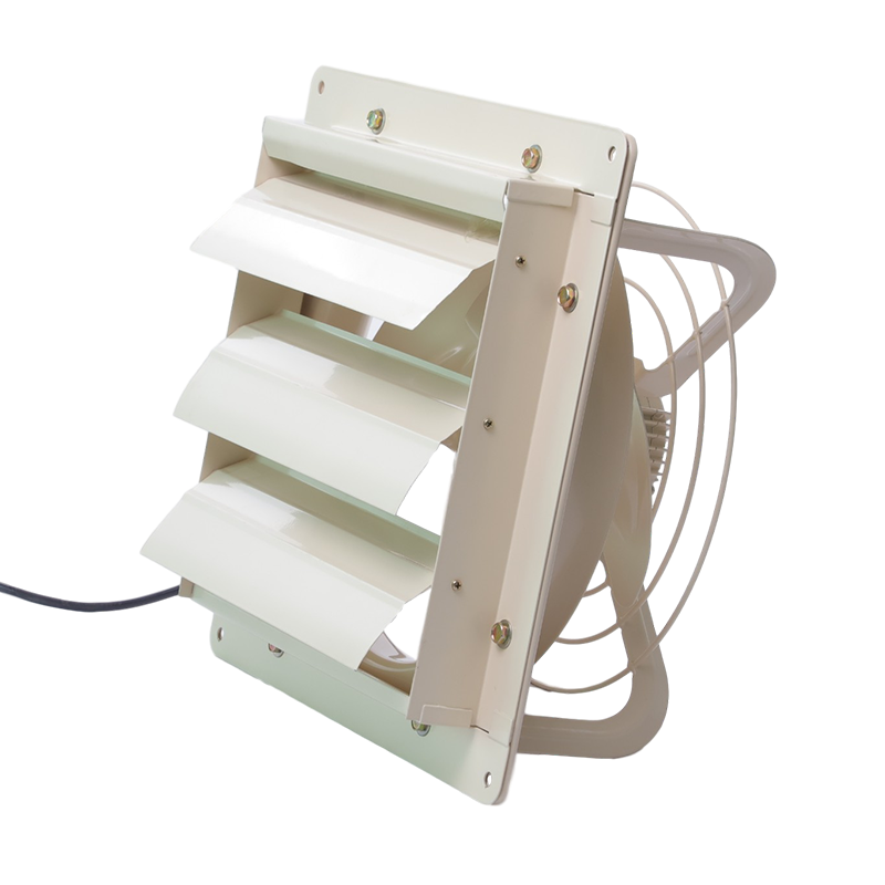 Industrial Exhaust Fan with Shutter