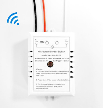 Factory 200W CE Automatic On Off Human Motion Sensor Light Switch for Ultraviolet UV-C Antivirus Germicidal Lamp - Image 2