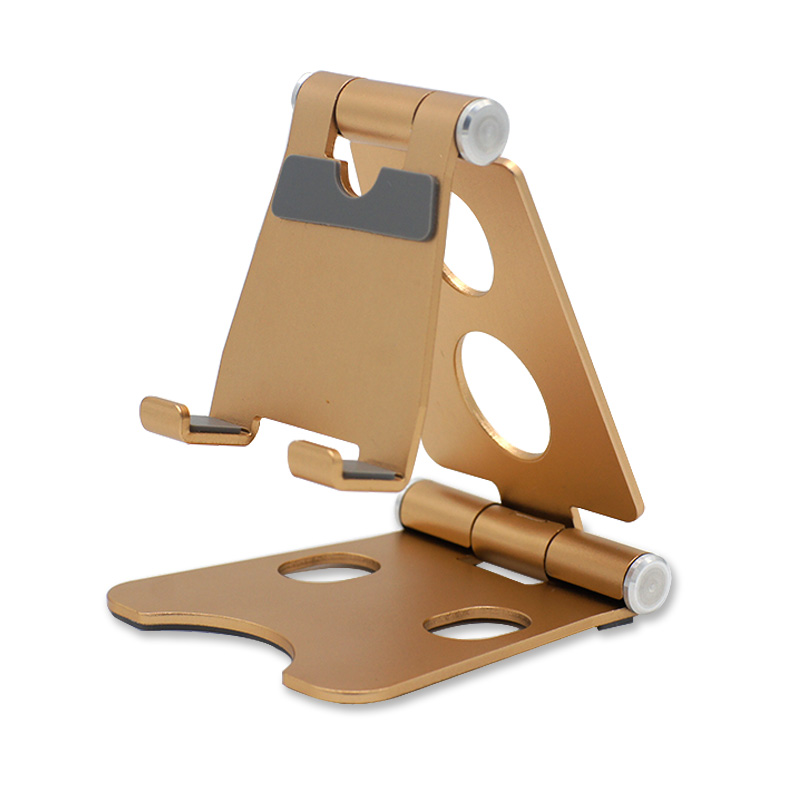 Foldable Aluminum Alloy Tablet and Cell Phone Holder