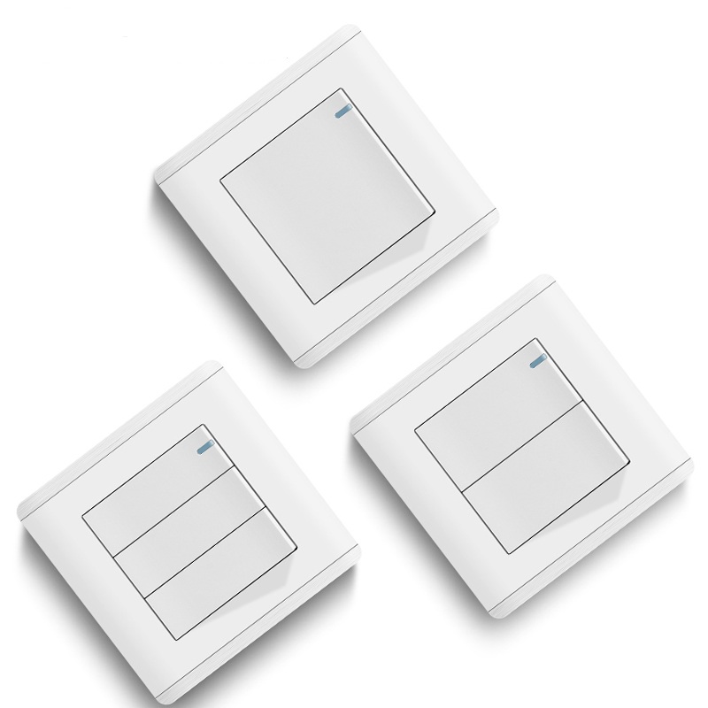 Factory customized British Standard Wall socket 86mm*86mm/146mm13A socket and light switch 220V-250V~ - Image 2