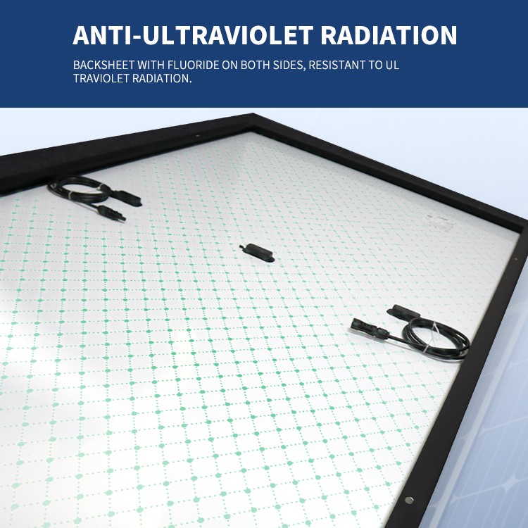 Factory Direct High-End PERC 182 Cell Solar Panel Engineering design 40W-450W Polycrystall - Image 2