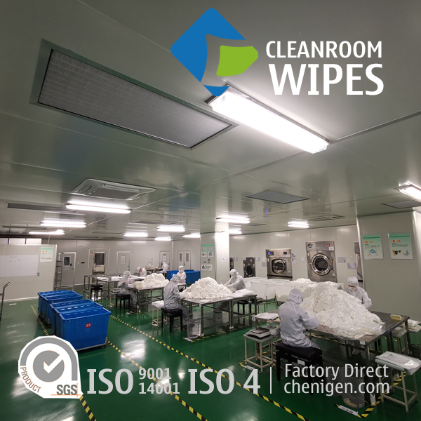Factory-Direct Polyester Wiping Cloths Cleanroom Wipers - Image 2
