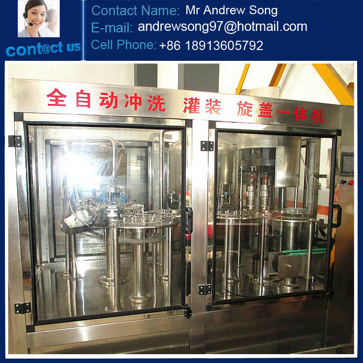 Automatic Mineral Water Filling Machine