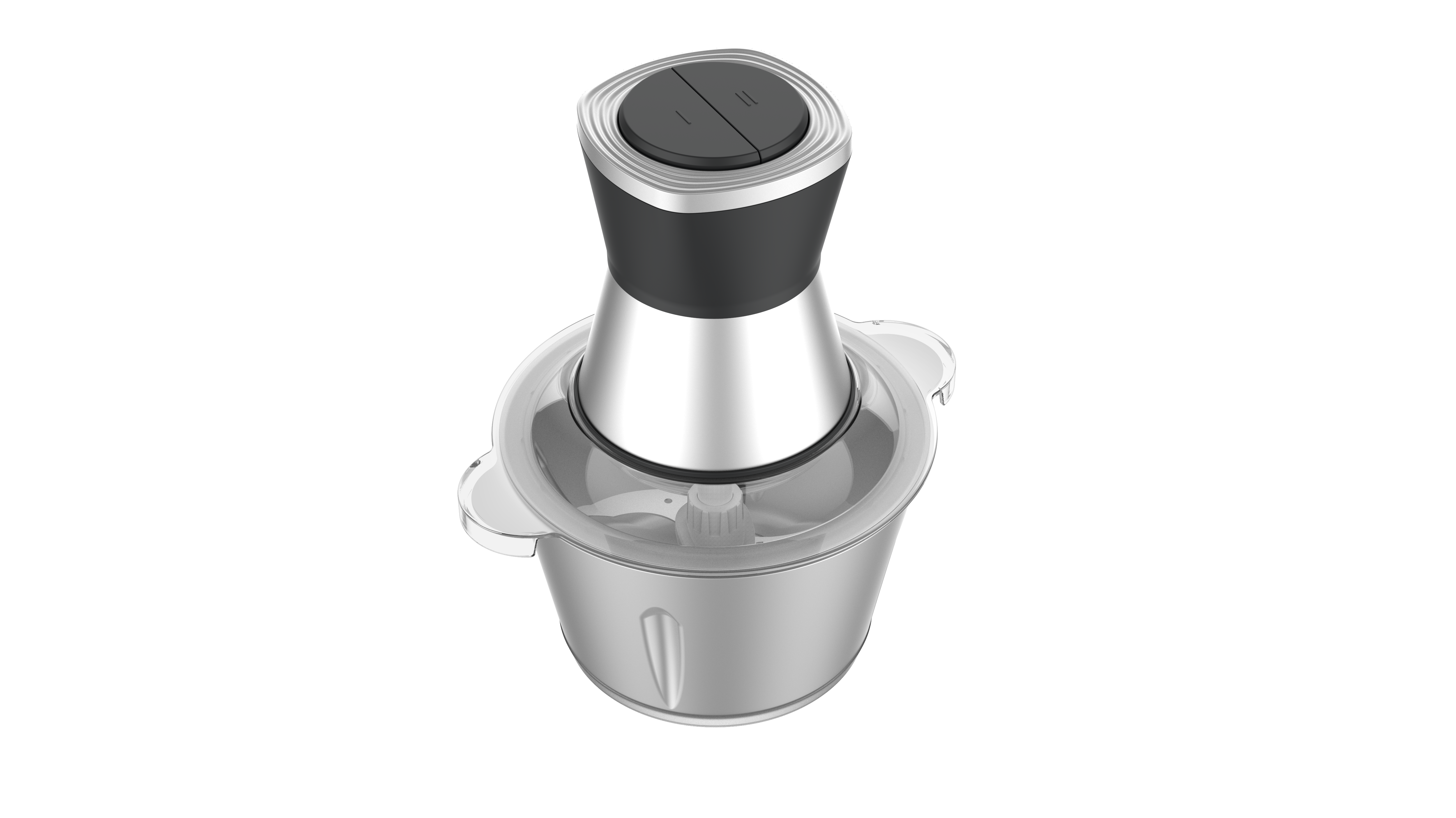 Electric Food Chopper with Stainless Steel Blades