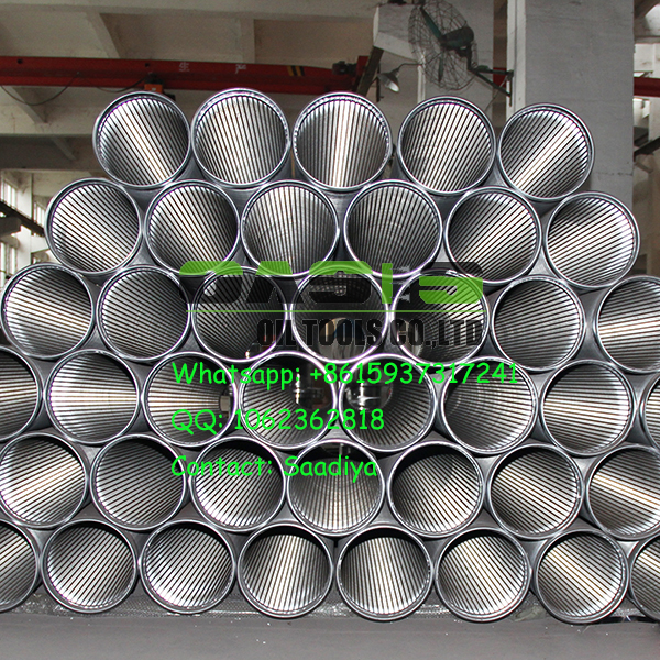 Stainless Steel Wedge Wire Screen Filter Tube
