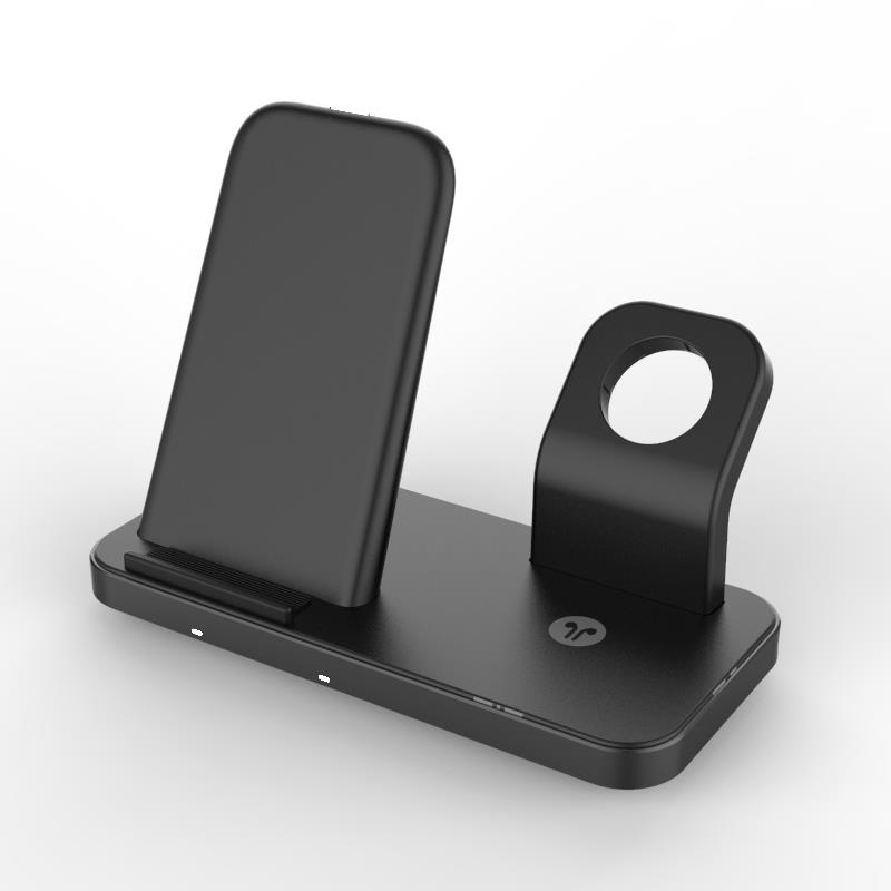 Factory OEM 3IN1 Wireless Charger Stand 15W Wireless Charging Holder for iPhone For Airpod - Image 3