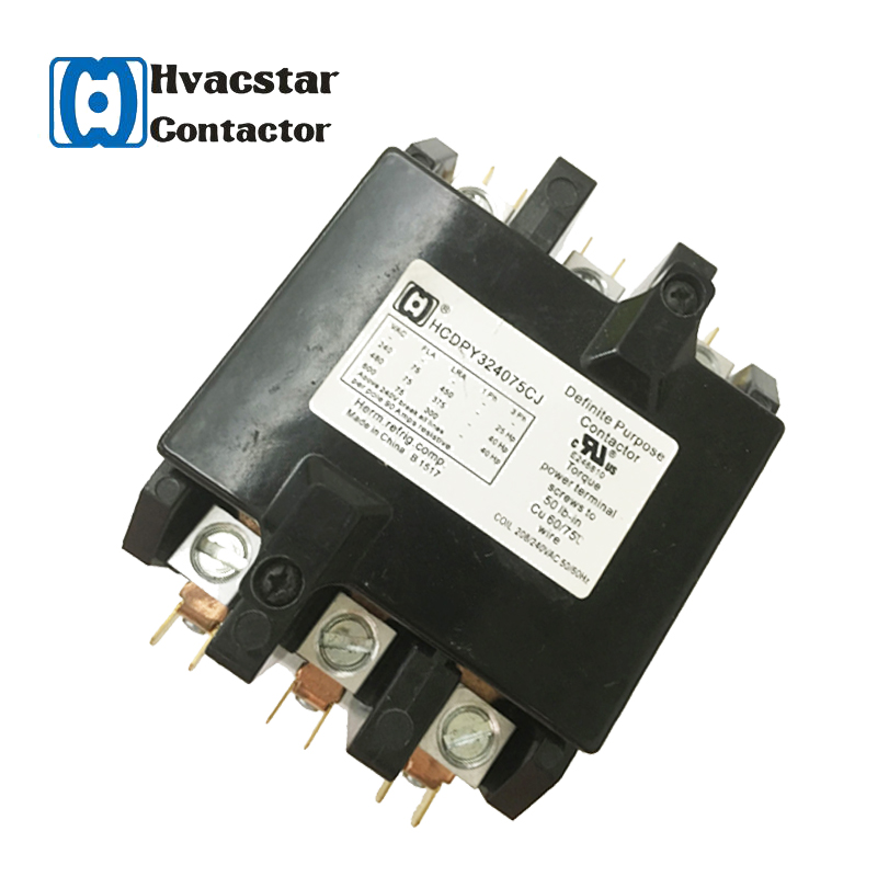 Factory Price HVAC Definite Purpose Brand Magnetic 1 Phase Electronic AC Contactor 1P 20A - Image 2