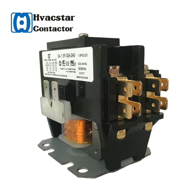 Factory Price HVAC Definite Purpose Brand Magnetic 1 Phase Electronic AC Contactor 1P 20A - Image 3