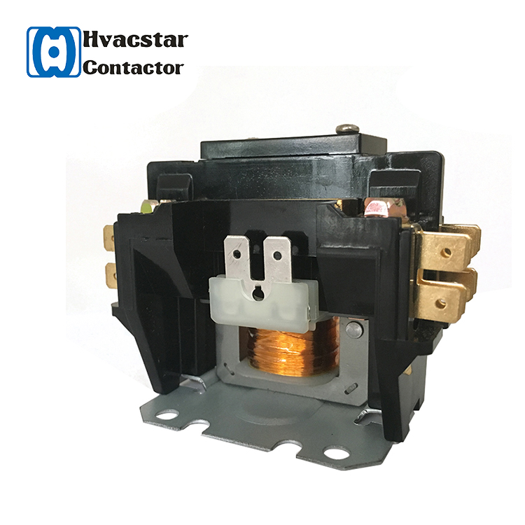 Side profile of the single-phase electronic AC contactor