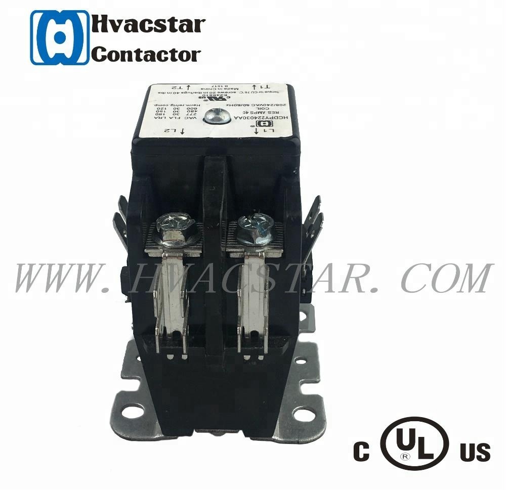Contactor terminal view