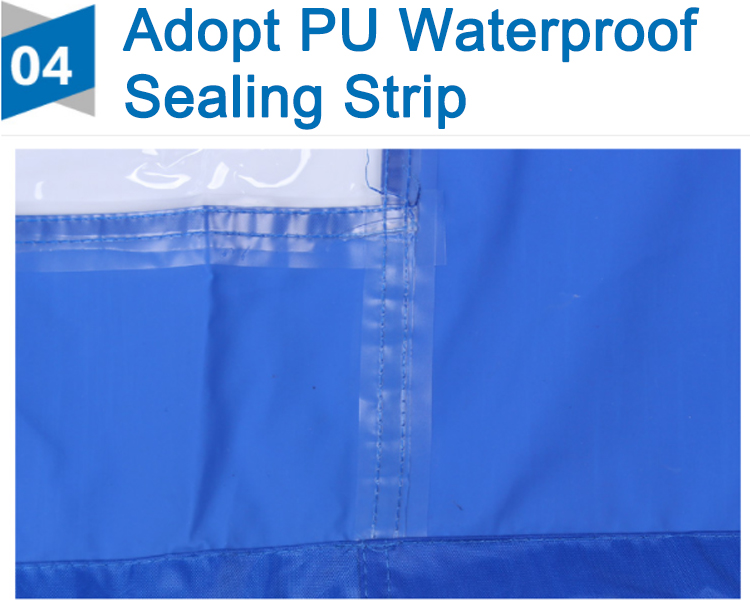 PU waterproof sealing strip detail