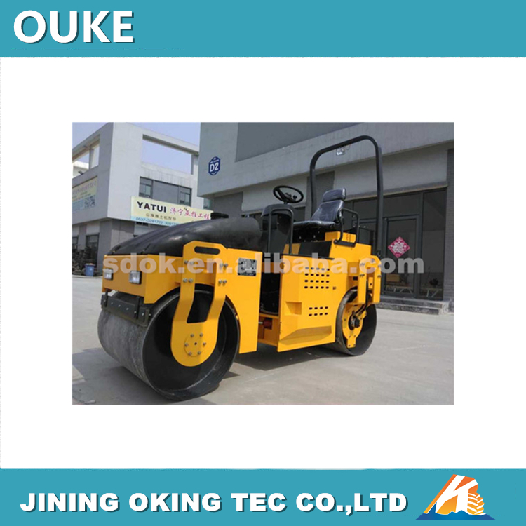 Ride-On Double Drum Asphalt Compactor