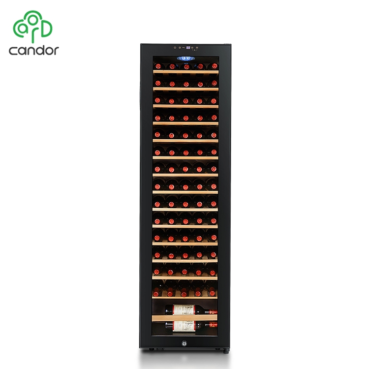 Factory wholesale 75 bottles compressor cooling display refrigerated wine cooler cellar cabinet 2020 - Image 2