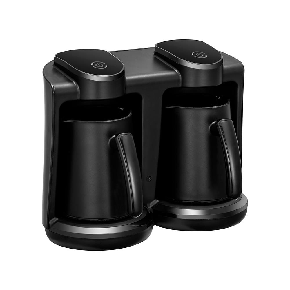 Factory Wholesale Portable Automatic Double Cups Coffee Maker Pot Turkish Coffee Kettle - Image 3