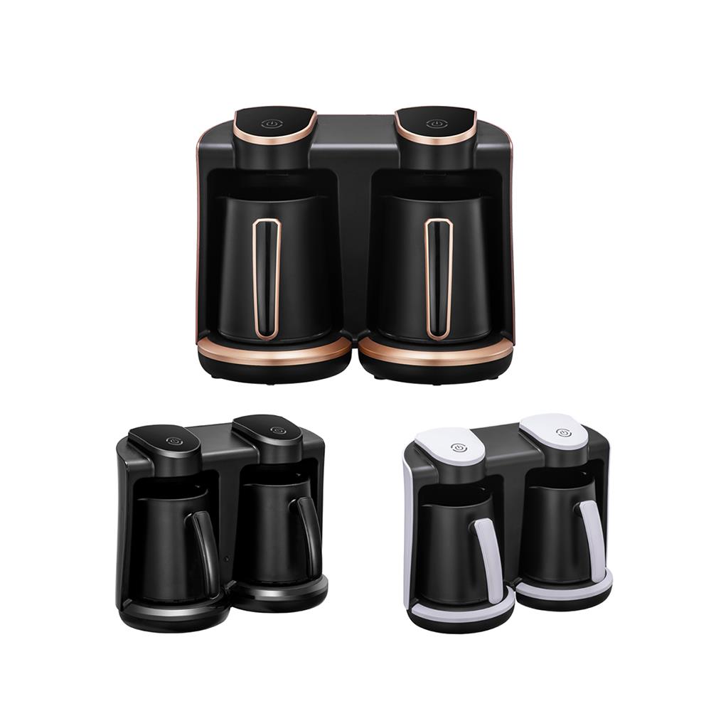 Factory Wholesale Portable Automatic Double Cups Coffee Maker Pot Turkish Coffee Kettle - Image 2