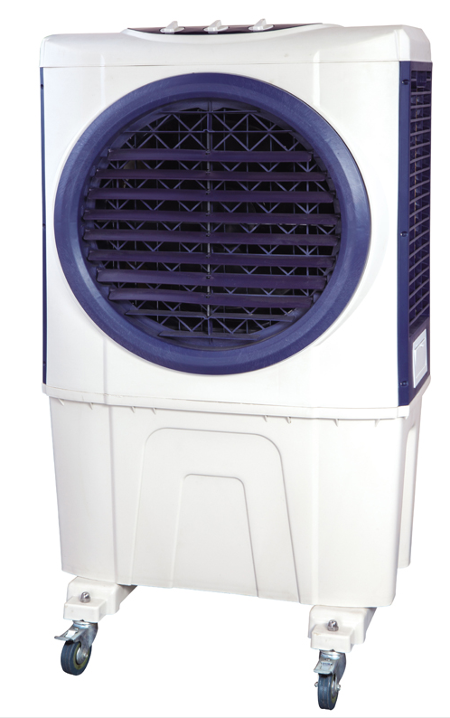 Mobile Indoor Cooling Fan with Louvered Intake