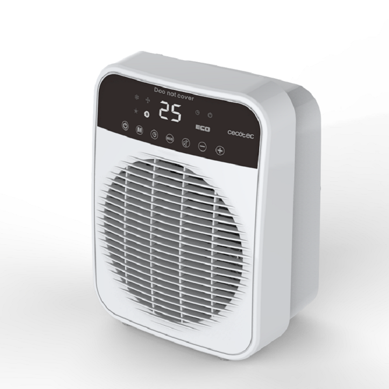 Personal Space Fan Heater with Digital Display