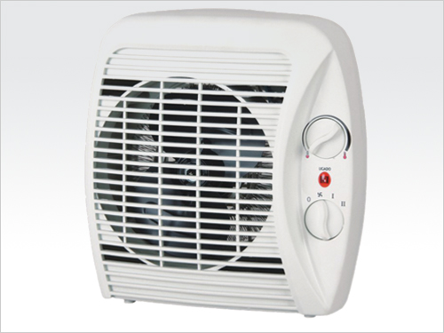 Personal Space Fan Heater with Adjustable Thermostat