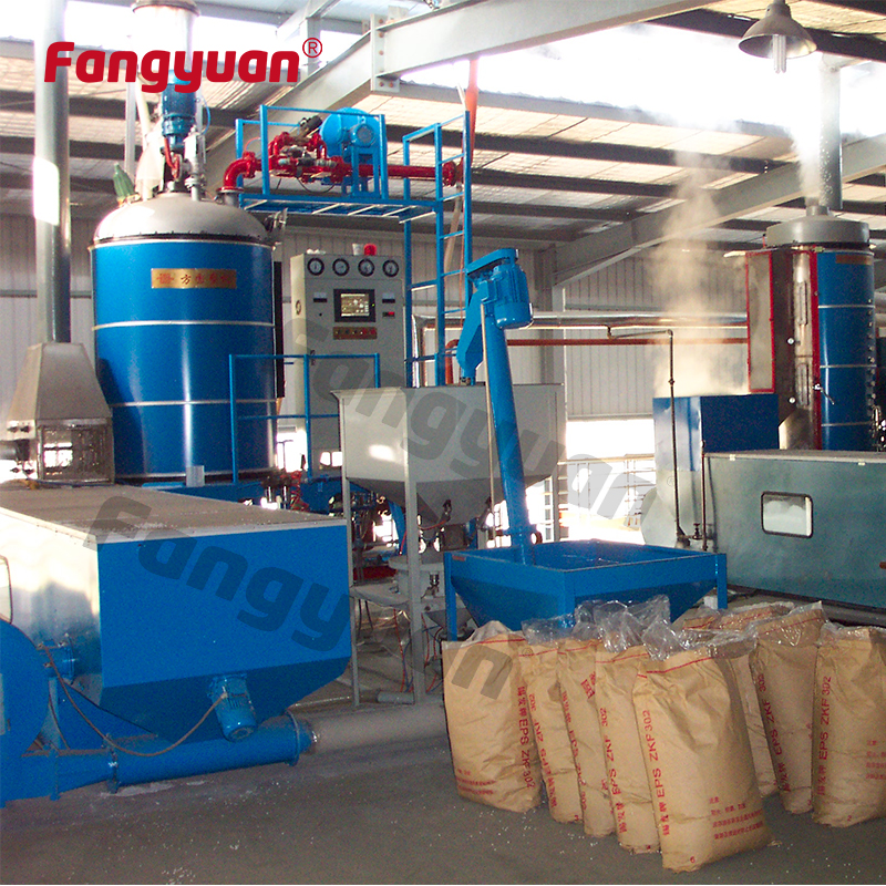 Fangyuan economic type eps continuous polystyrene foam beads foaming machine - Image 2
