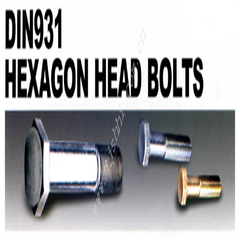 DIN931 Hexagon head bolts