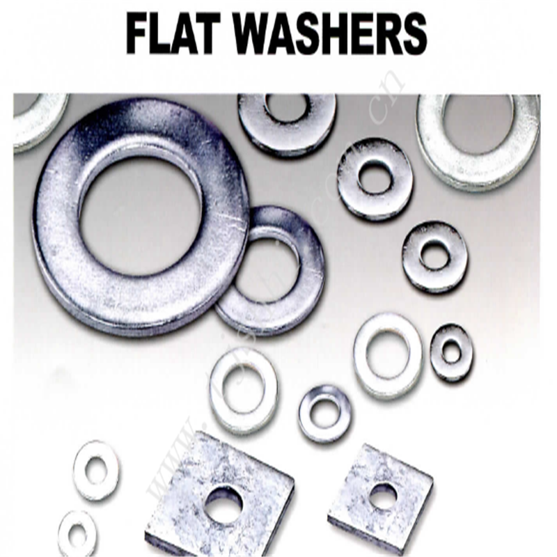 Flat and square washers