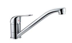 Single Handle Chrome Kitchen Faucet